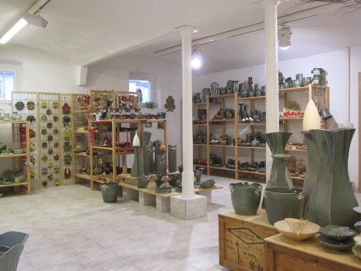 Unser Keramikladen im Keramikgut Naunhof